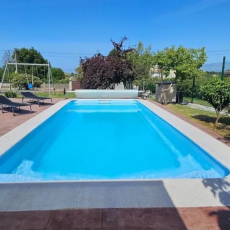 Villa De Lujo En Gijón, Piscina Climatizada, Bar *
