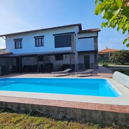 Villa De Lujo En Gijón, Piscina Climatizada, Bar Gijón